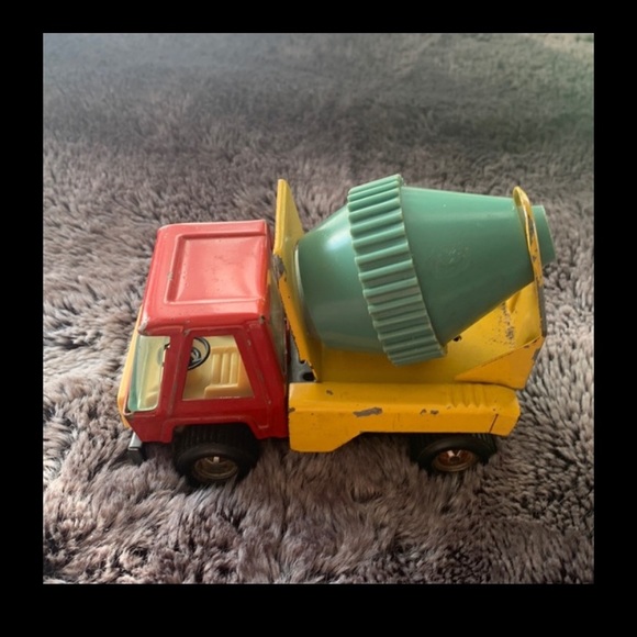 Vintage ZOOMER BOOMER Toy Cement Mixer Truck 1970'S Metal - Picture 6 of 7